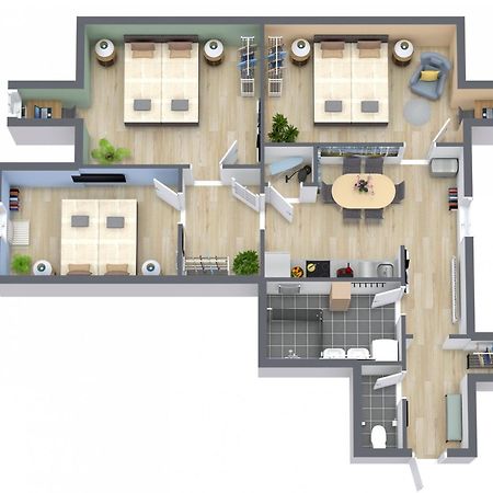 Urban Jungle Design - Historic City Center With Free Parking & Panoramic View By Hero Homes 格拉茨 外观 照片